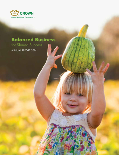 Crown Holdings Annual Report 2014 Crown Holdings Annual Report 2014