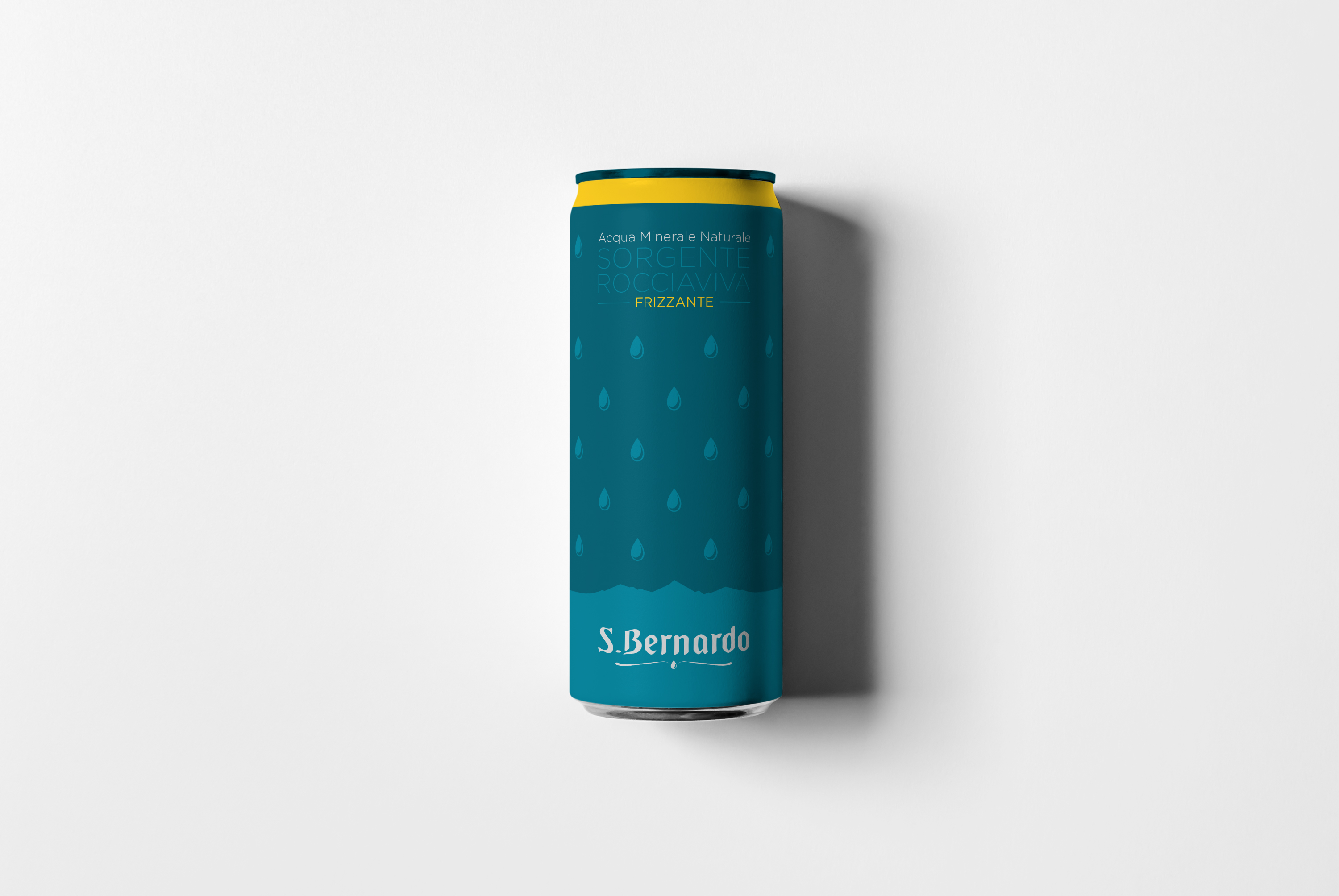 Images of blue metal can