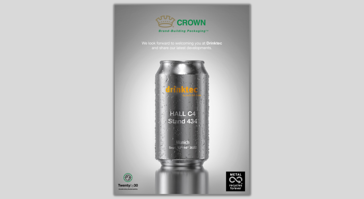 We look forward to welcoming you at Drinktec and share our latest developments. Drinktec, Hall C4, Stand 434
