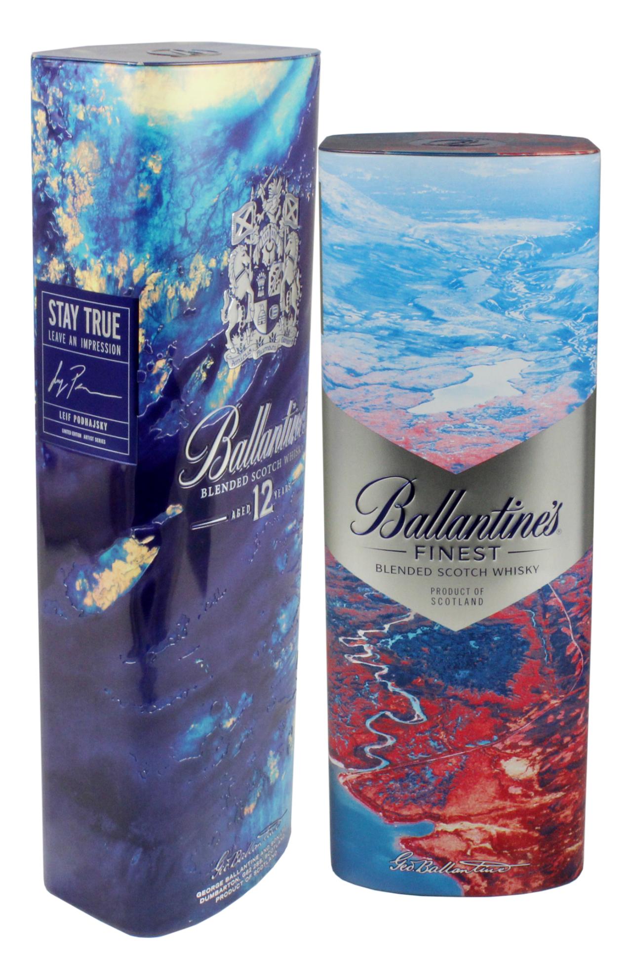 Decorative Tins for Ballantine's Scotch