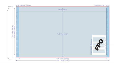 Design specifications for a beverage can