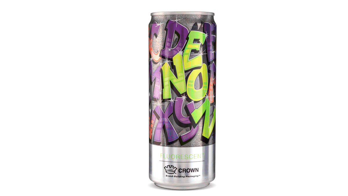 Fluorescent-1.gif Full fluorescent can. The can features random purple graffiti letters and the word "neon" in bright green letters vertically down can.