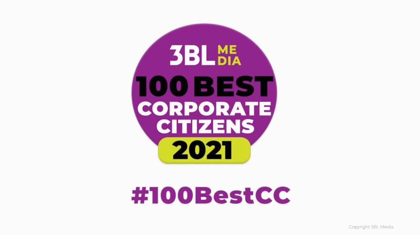 3BL Media 100 Best Corporate Citizens 2021 #100BestCC