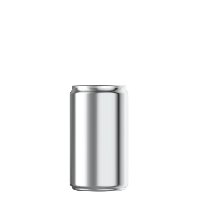 7.5oz silver beverage can