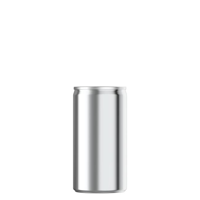 6.2oz silver beverage can
