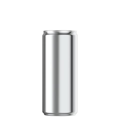 10.4oz silver beverage can