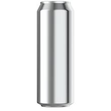 18.6oz silver beverage can
